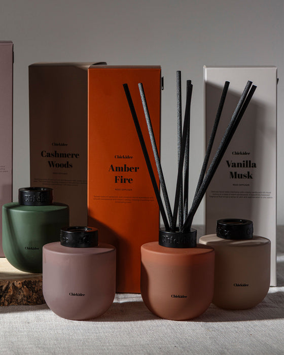 Amber Fire Core Reed Diffuser