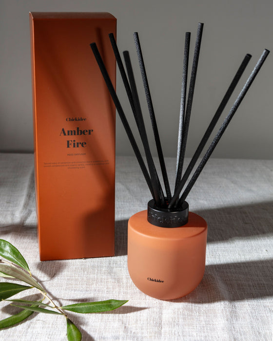 Amber Fire Core Reed Diffuser
