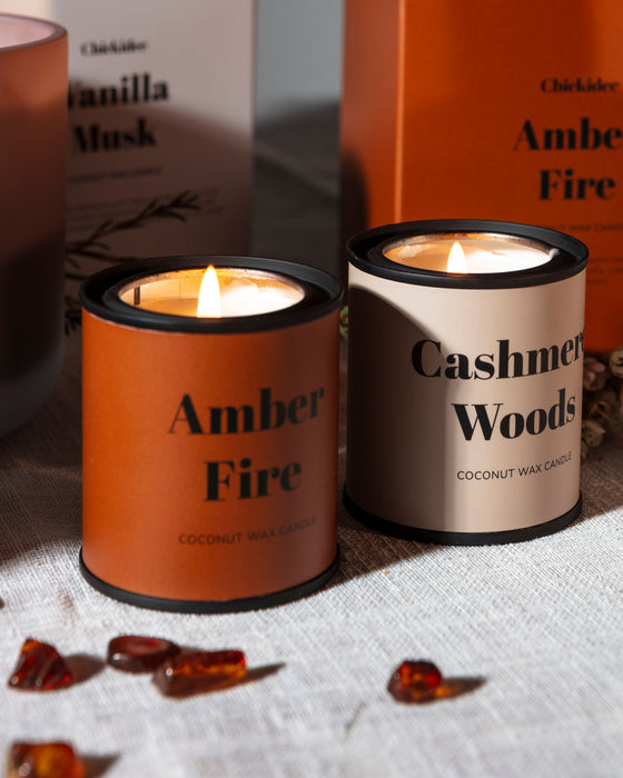 Amber Fire Core Conscious Candle