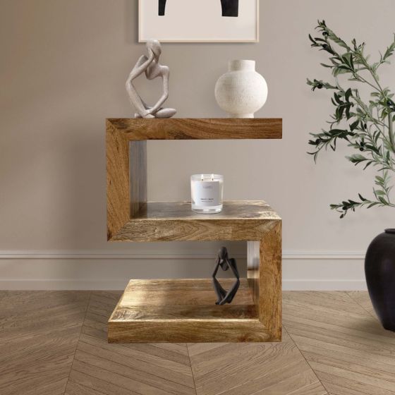 Acre & Artisan Mango Light Side Table S