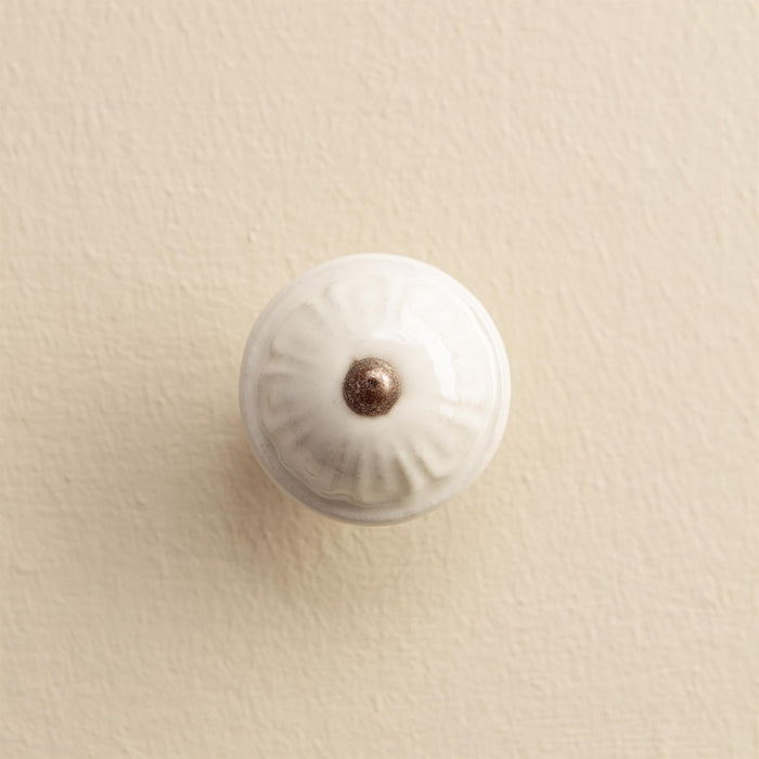 Karina Ceramic Round Drawer Knobs