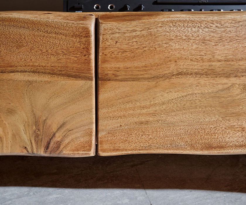 TV Stand Highland 230cm Acacia Wood Natural