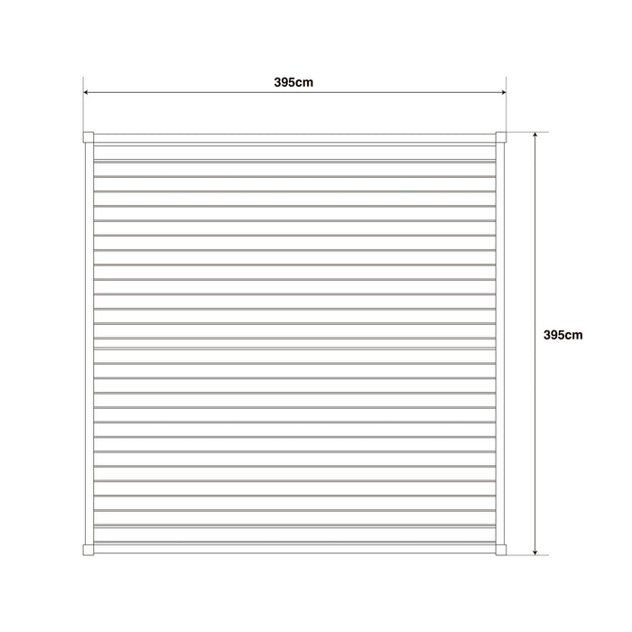 Maze 4M x 4M Como Pergola