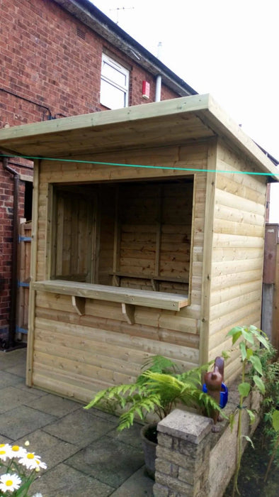 Outdoor Garden Bar Pressure Treated Timber Entertainment Shed