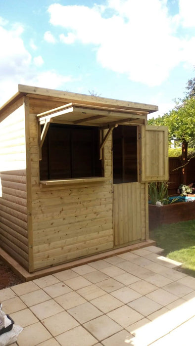 Outdoor Garden Bar Shed Pressure Treated Timber Entertainment Space