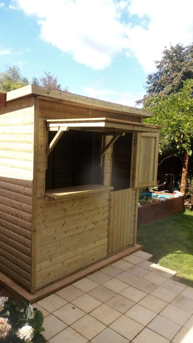 Outdoor Garden Bar Shed Pressure Treated Timber Entertainment Space