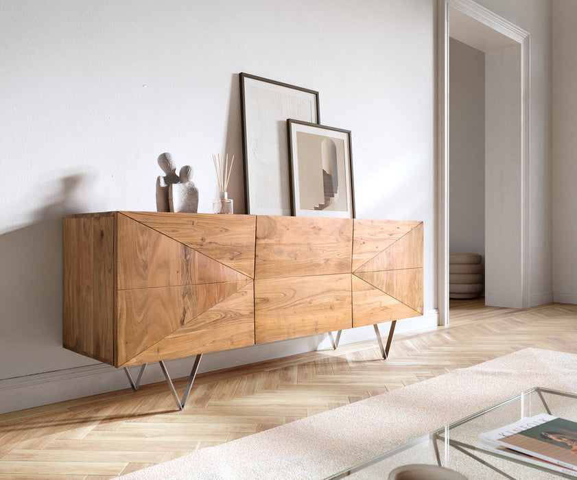 Sideboard Wyatt 175cm Acacia Wood Natural