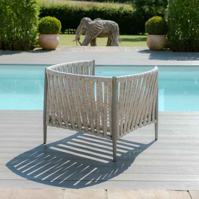 Milan Rope Weave Lounge Chair