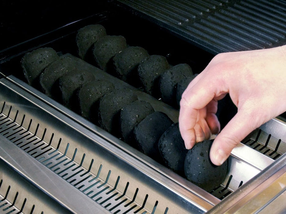 Gourmet Gas & Charcoal Stainless Steel BBQ - Pro Island