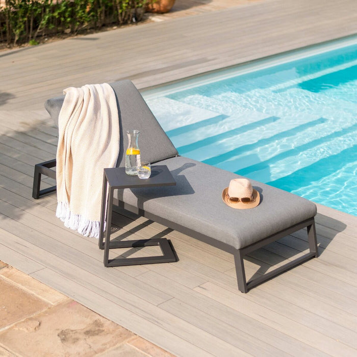 Outdoor Fabric Aluminium Side Table