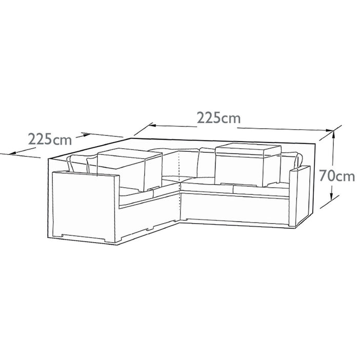 Corner Group L-Shaped - Garden Furniture Cover