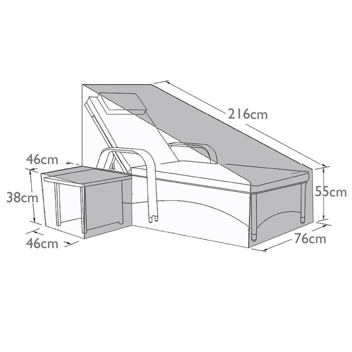 Florida Lounger Set - Garden Furniture Cover