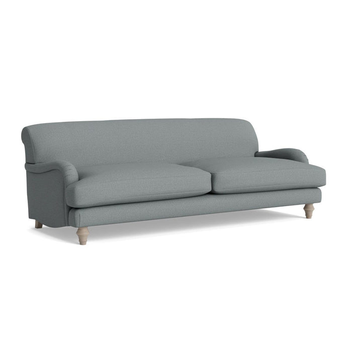 Reine Three Seater Sofa â€“ Pewter Cotton Linen