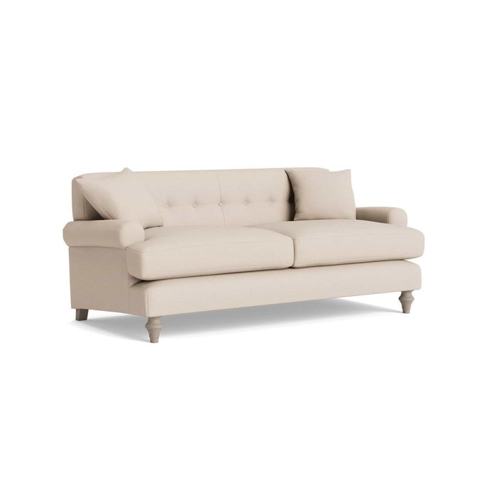 Visby Two Seater Sofa â€“ Oat Cotton Linen