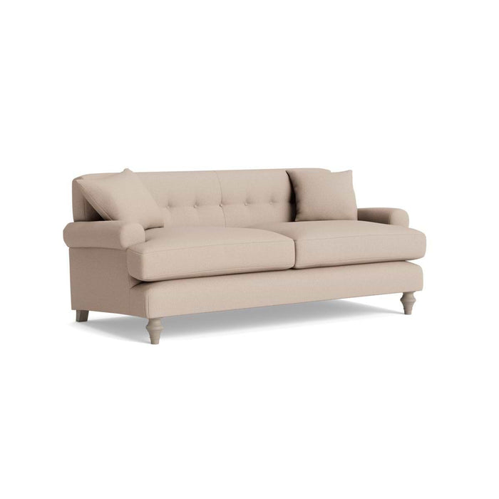 Visby Two Seater Sofa â€“ Taupe Cotton linen