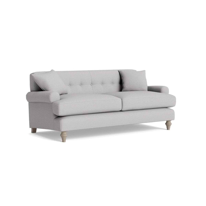 Visby Two Seater Sofa â€“ Smoke Cotton Linen