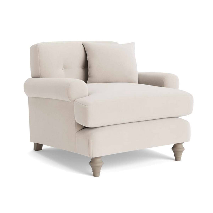 Visby Armchair Chalk Velvet