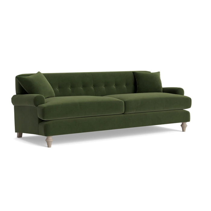 Visby Three Seater Sofa - Juniper Velvet