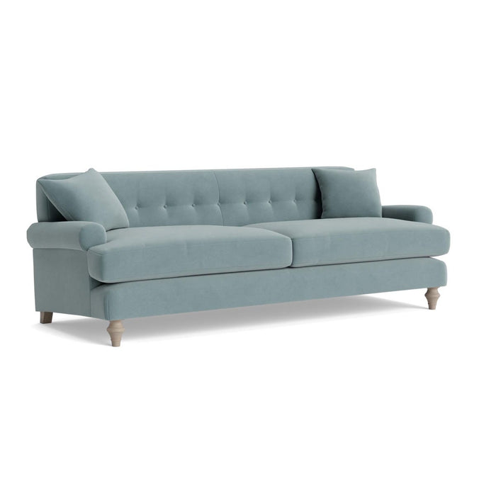 Visby Three Seater Sofa Mineral Velvet