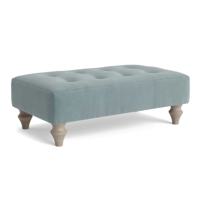 Visby Ottoman â€“ Mineral Velvet
