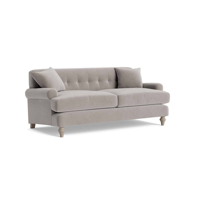 Visby Two Seater Sofa Dove Velvet