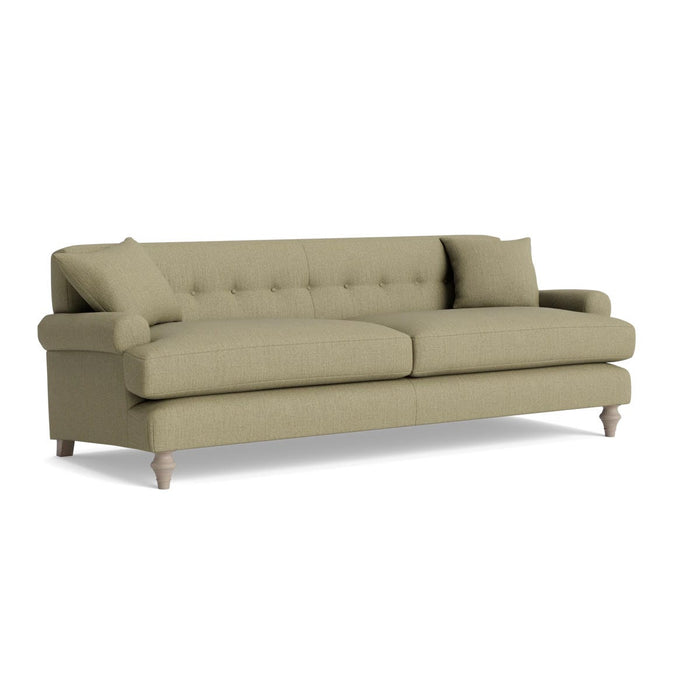 Visby Three Seater Sofa - Fern Herringbone