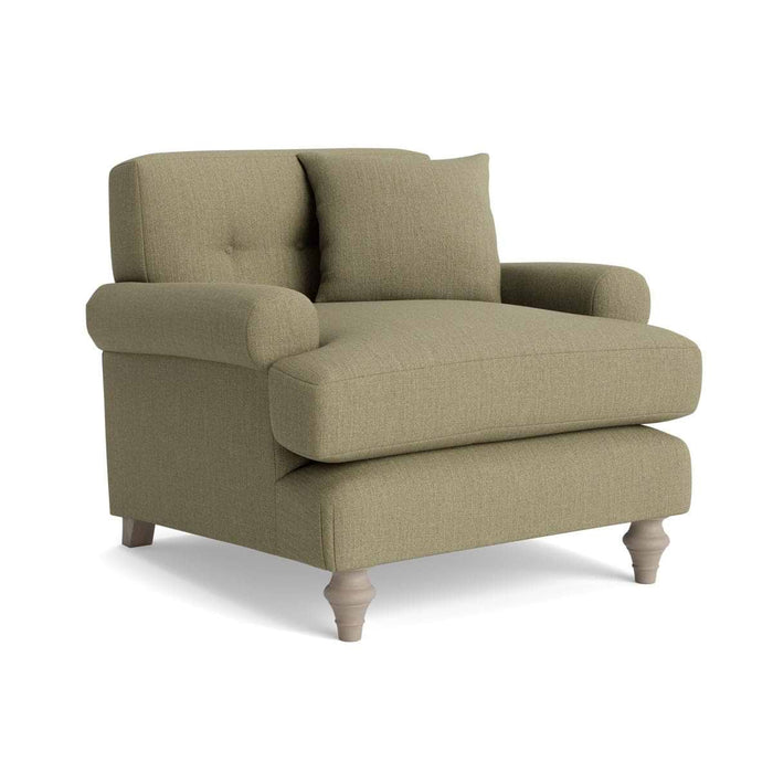 Visby Armchair - Fern Herringbone