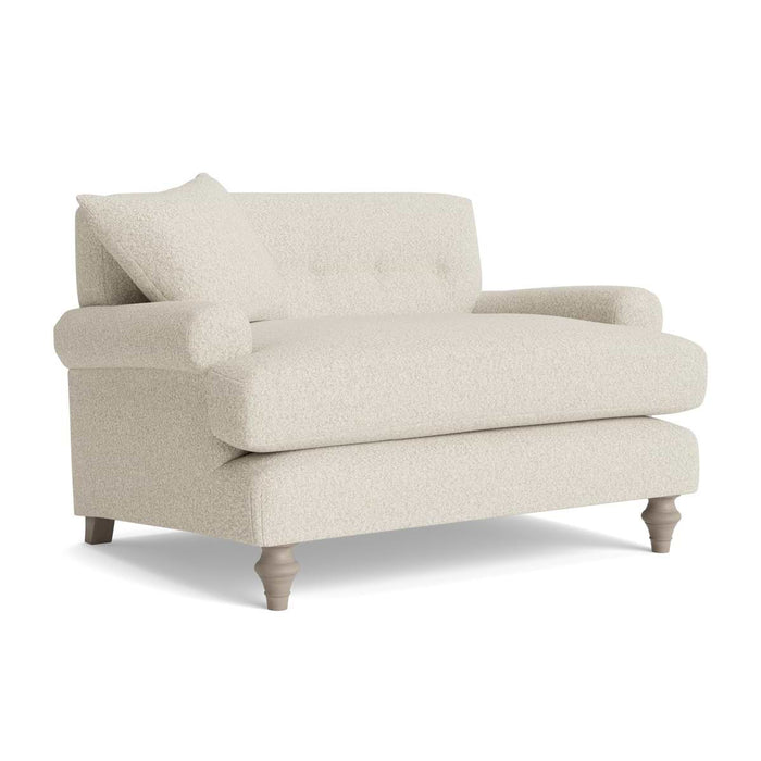 Visby Loveseat â€“ Natural Boucle