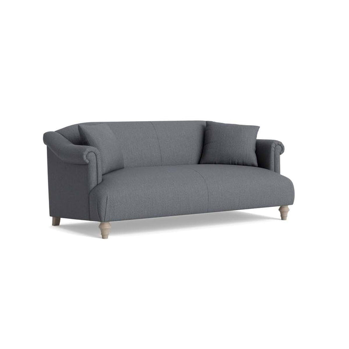 Artes Two Seater Sofa Slate Blue Herringbone