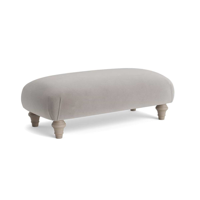 Artes Ottoman Dove Velvet