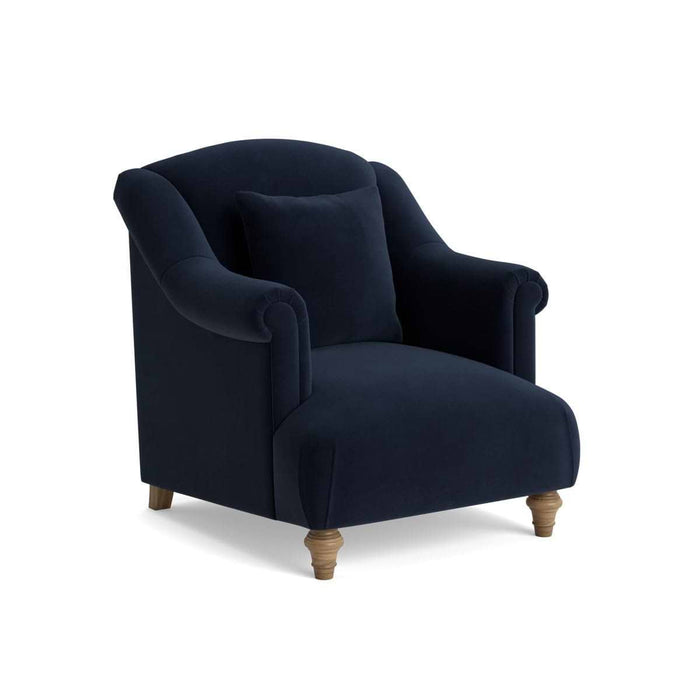 Artes Armchair â€“ Midnight Velvet
