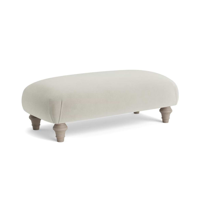Artes Ottoman â€“ Silver Velvet