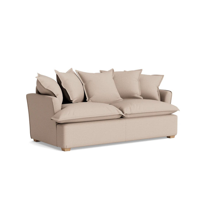 Umea Two Seater Sofa â€“ Taupe Cotton linen