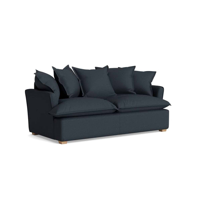 Umea Two Seater Sofa - Nordic Blue Cotton Linen