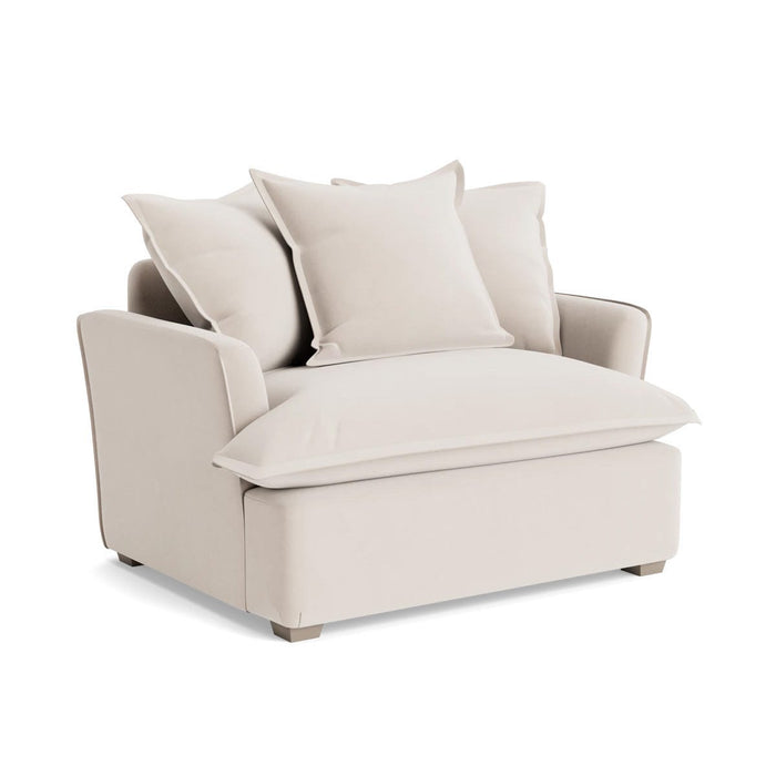 Umea Love Seat ƒ¢¢‚¬¢€œ Chalk Velvet