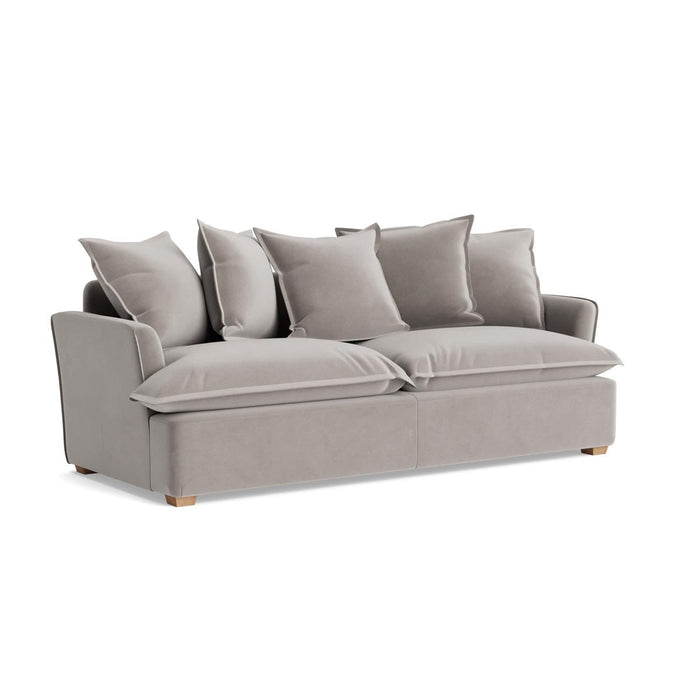 Umea Three Seater Sofa â€“ Dove Velvet