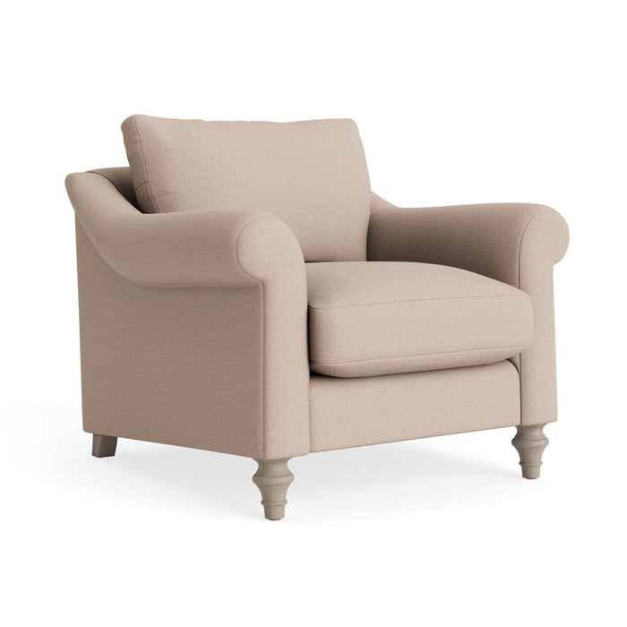 Kalmar Armchair Ã¢â‚¬â€œ Taupe Cotton linen