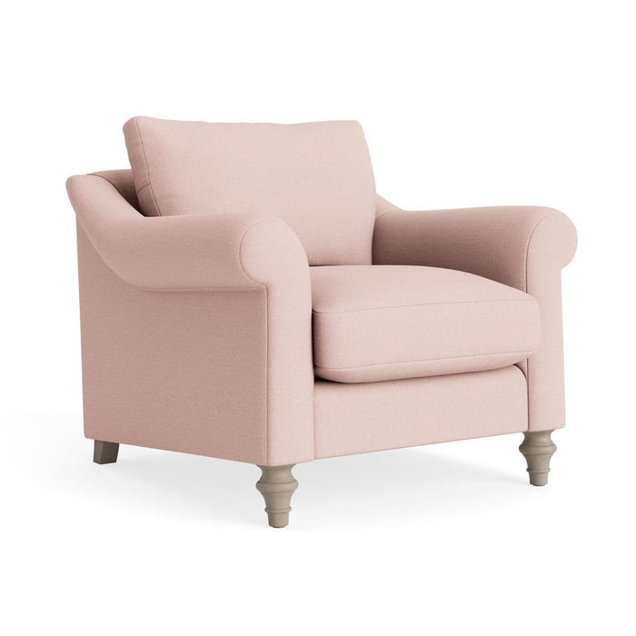 Kalmar Armchair ƒ¢¢‚¬¢€œ Soft Rose Cotton Linen