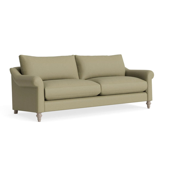 Kalmar Three Seater Sofa ƒ¢¢‚¬¢€œ Vintage Olive Cotton Linen
