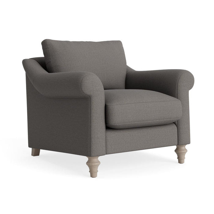 Kalmar Armchair ƒ¢¢‚¬¢€œ Steel Cotton Linen