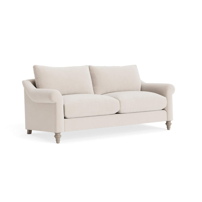 Kalmar Two Seater Sofa Ã¢â‚¬â€œ Chalk Velvet