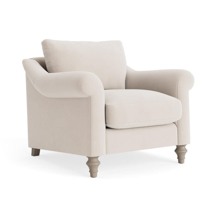 Kalmar Armchair Ã¢â‚¬â€œ Chalk Velvet