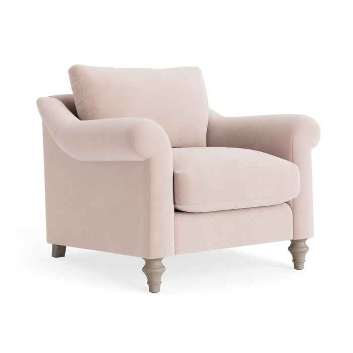 Kalmar Armchair Ã¢â‚¬â€œ Vintage Rose Velvet