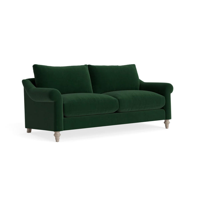 Kalmar Two Seater Sofa Ã¢â‚¬â€œ Forest Green Velvet