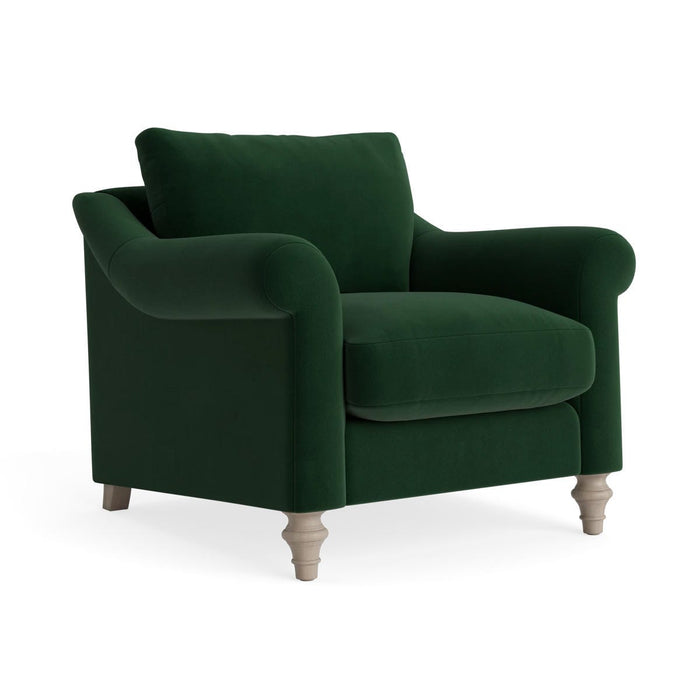 Kalmar Armchair Ã¢â‚¬â€œ Forest Green Velvet
