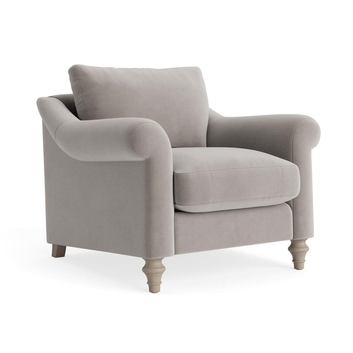 Kalmar Armchair Ã¢â‚¬â€œ Dove Velvet