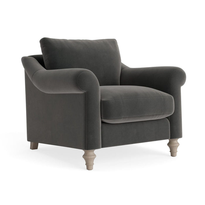 Kalmar Armchair ƒ¢¢‚¬¢€œ Charcoal Velvet