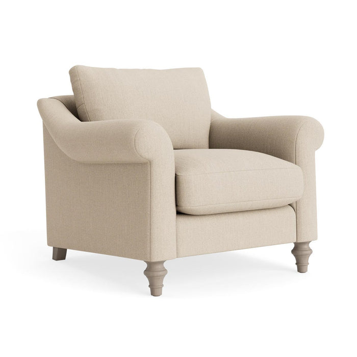 Kalmar Armchair Ã¢â‚¬â€œ Sand Herringbone