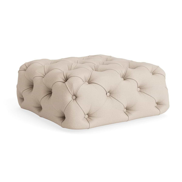Sarnia Ottoman Oat Cotton Linen