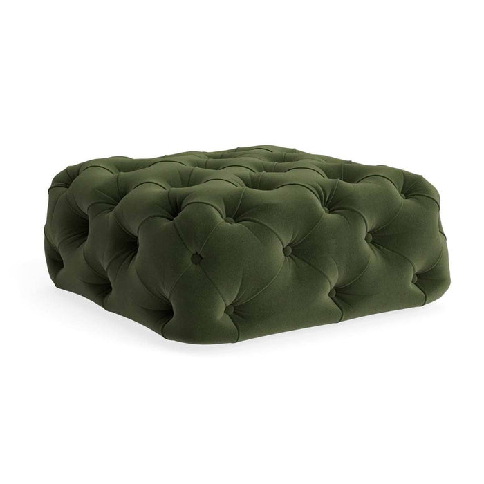 Sarnia Ottoman â€“ Juniper Velvet